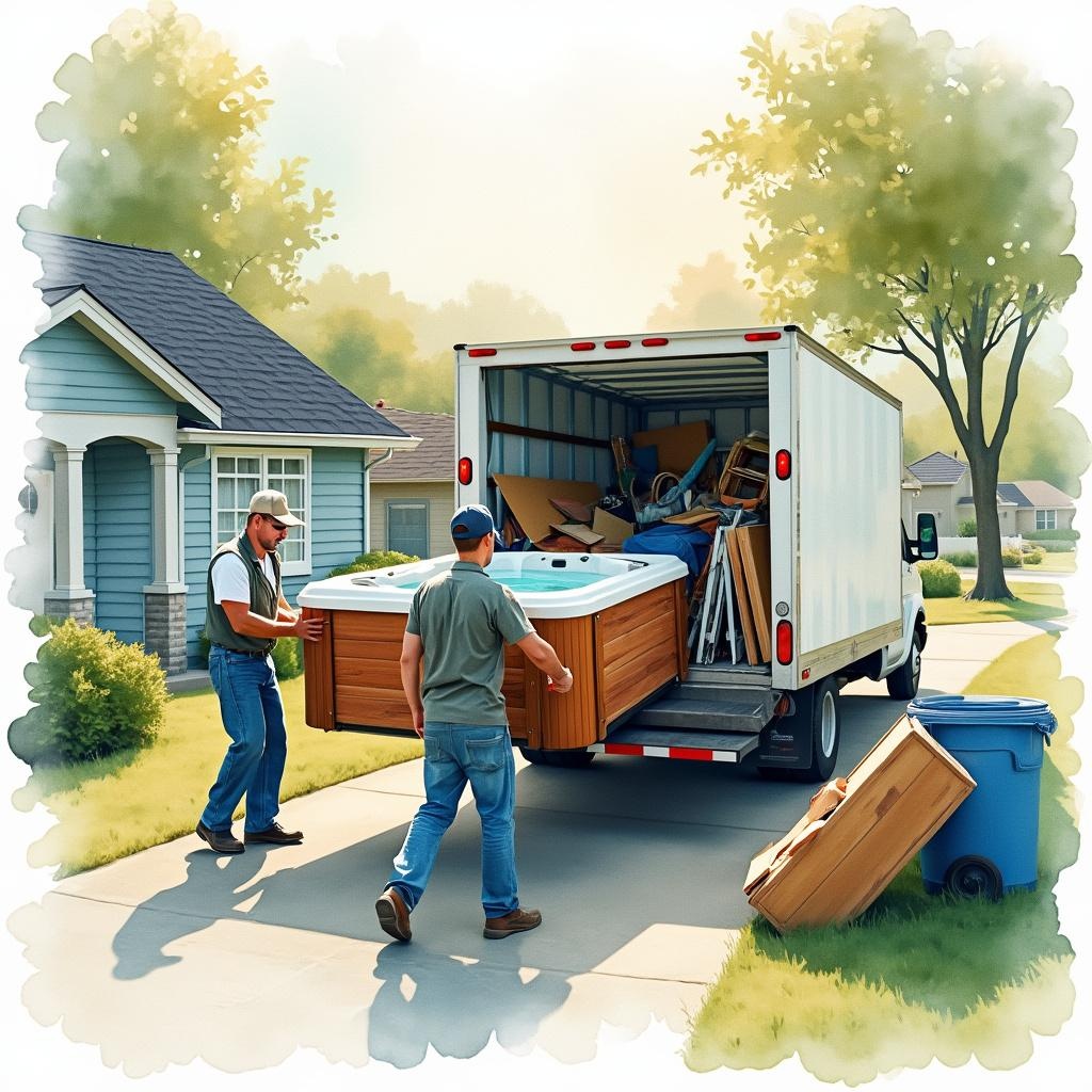 Durham NC Hot Tub Removal Made Easy And Efficient