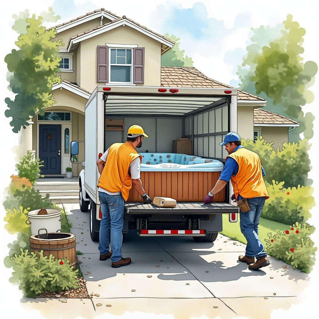 Carrboro NC Hot Tub Removal Made Easy And Fast