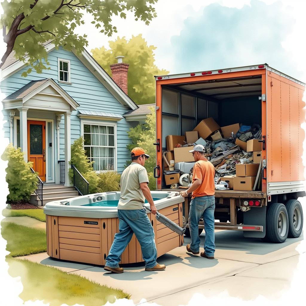 Goldston NC Hot Tub Removal Made Easy And Efficient Goldston NC Hot Tub Removal Made Easy And Efficient