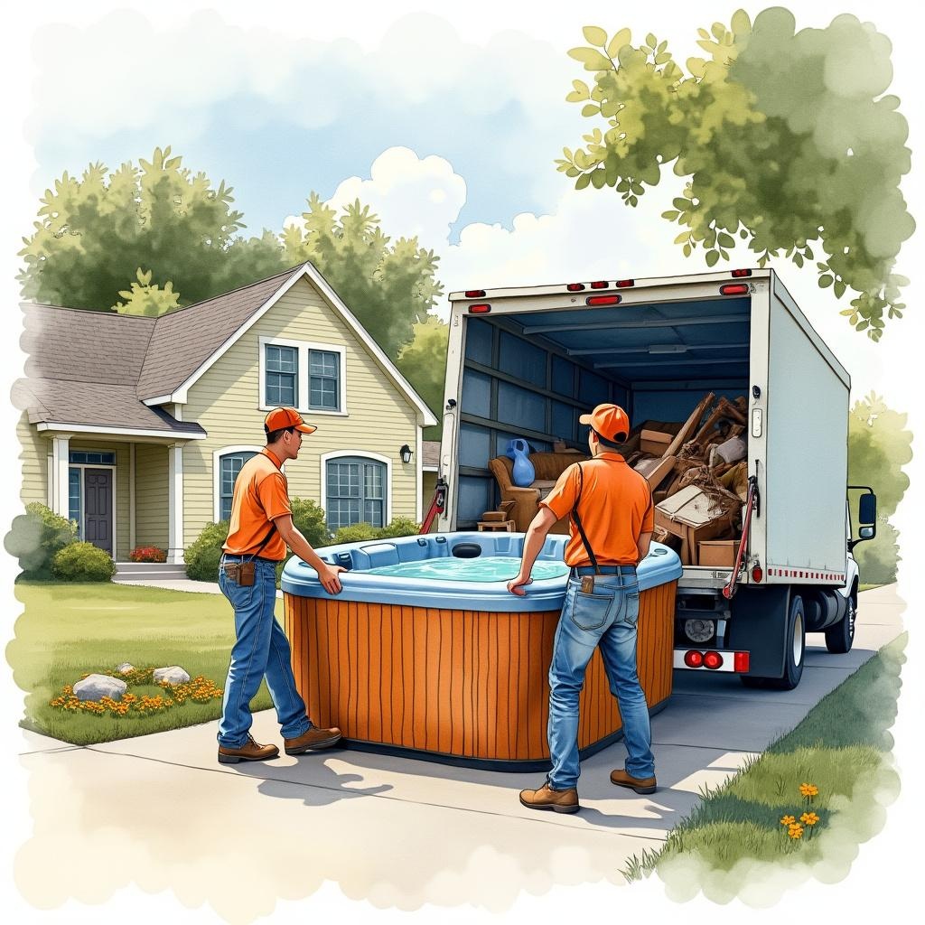 Clayton NC Hot Tub Removal Made Easy For Homeowners Clayton NC Hot Tub Removal Made Easy For Homeowners
