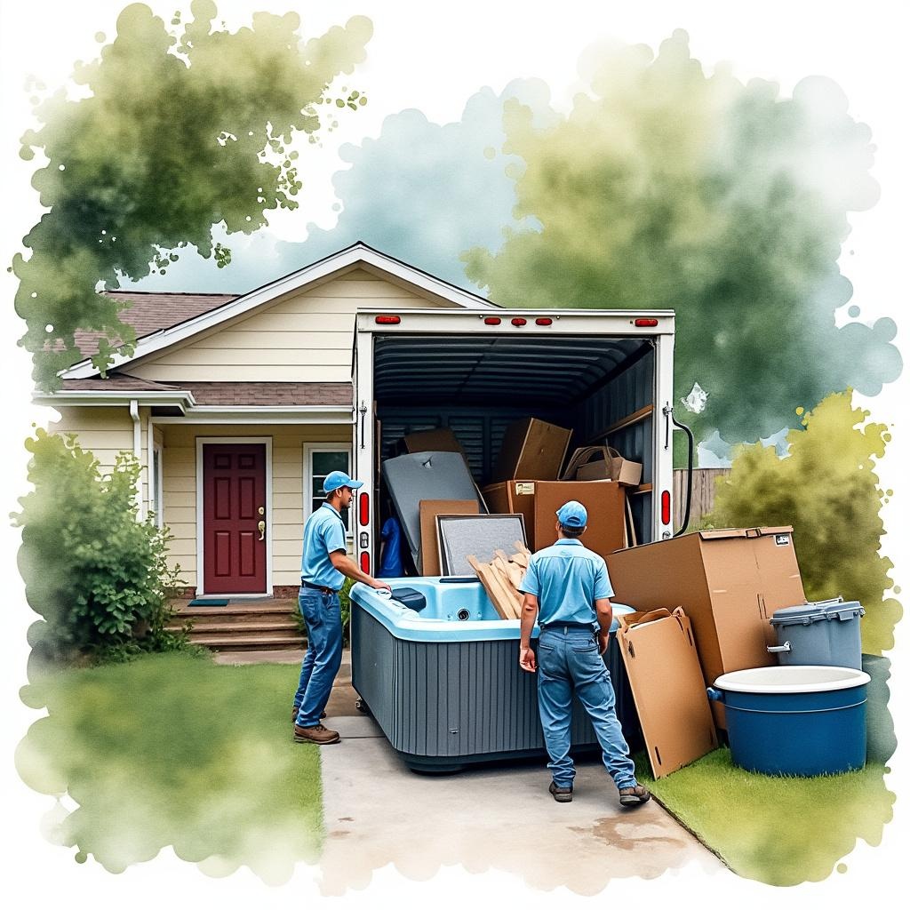 Wendell NC Hot Tub Removal Made Easy And Efficient