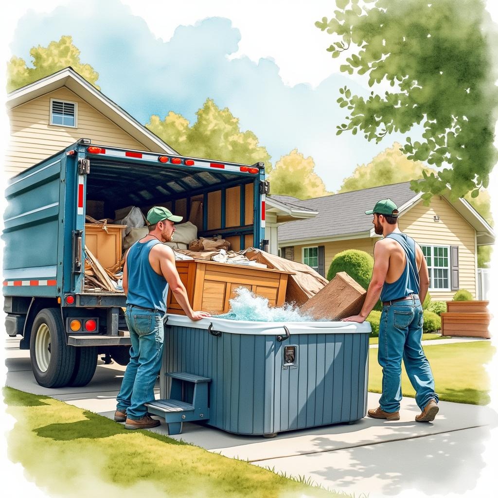Clayton NC Hot Tub Removal Made Easy For Homeowners Clayton NC Hot Tub Removal Made Easy For Homeowners