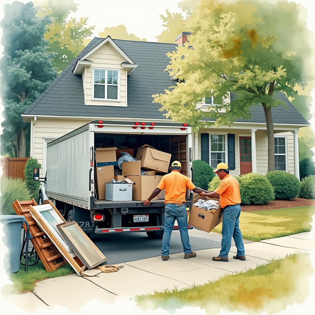 Junk Removal Near Chapel Hill NC 27514 Choose Big Muscle