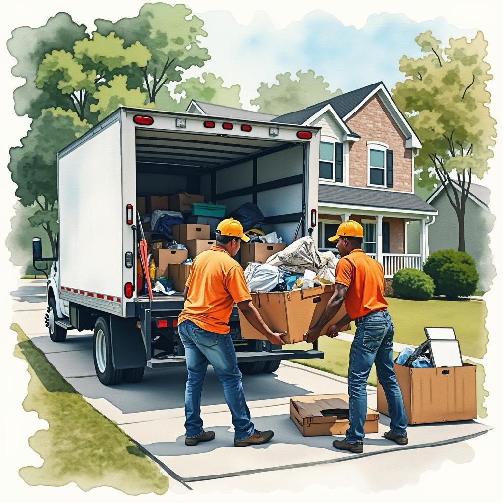 Junk Removal Near Raleigh NC 27614 Choose Big Muscle