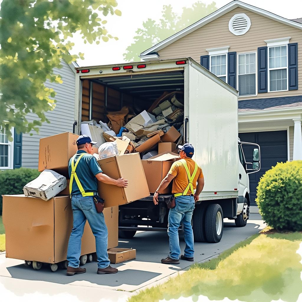 Junk Removal Near Raleigh NC 27605 Choose Big Muscle