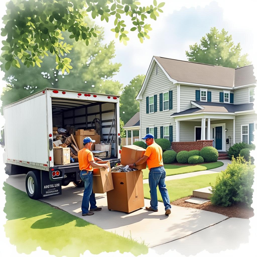 Junk Removal Near Sanford NC 27330 Choose Big Muscle