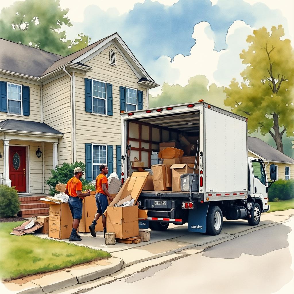 Junk Removal Near Raleigh NC 27624 Choose Big Muscle
