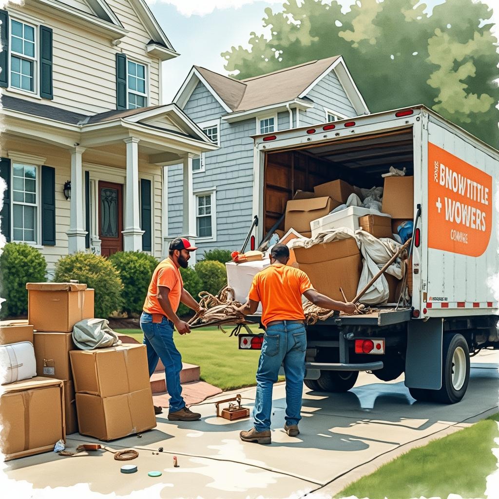 Junk Removal Near Raleigh NC 27622 Choose Big Muscle