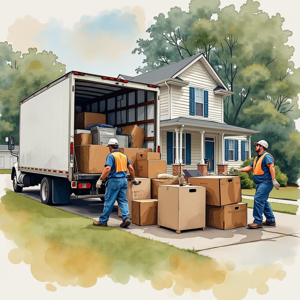 Junk Removal Near Raleigh NC 27609 Choose Big Muscle