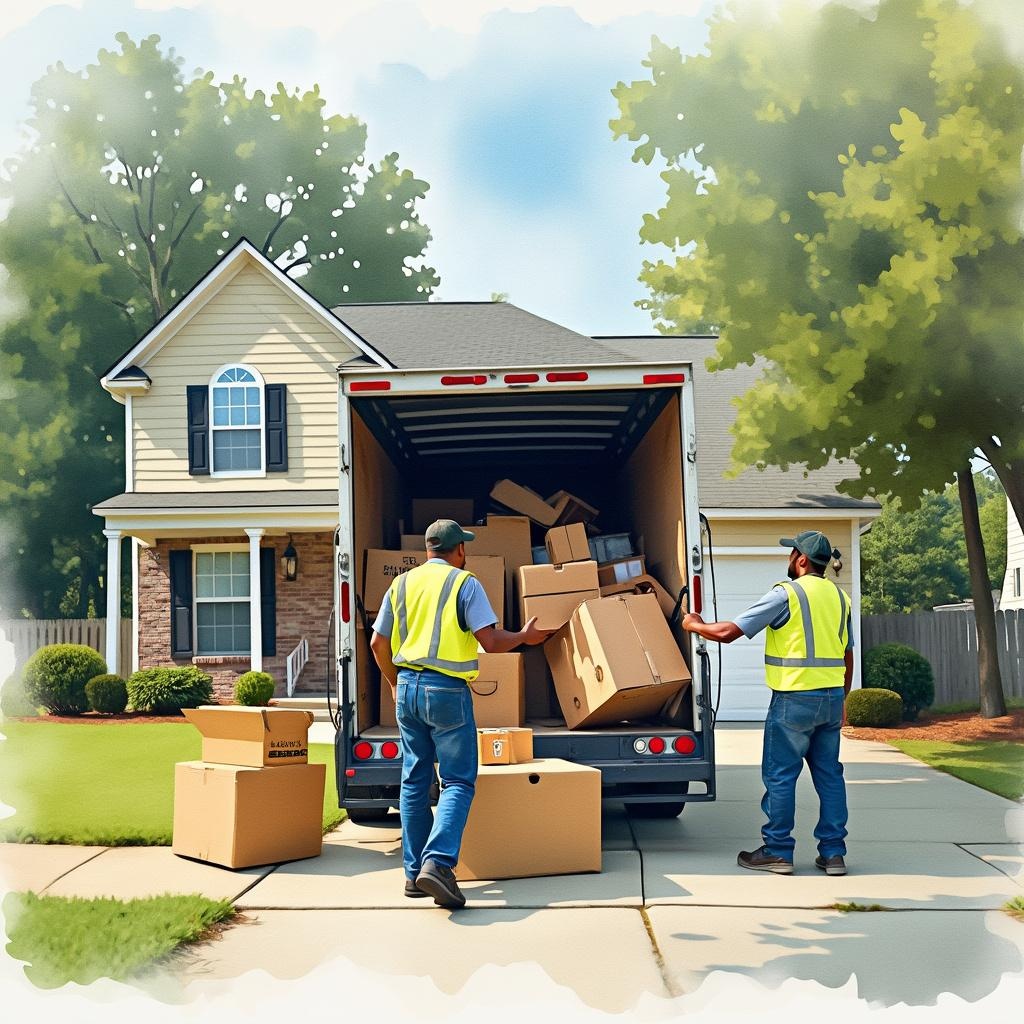 Junk Removal Near Raleigh NC 27610 Big Muscle Is Best