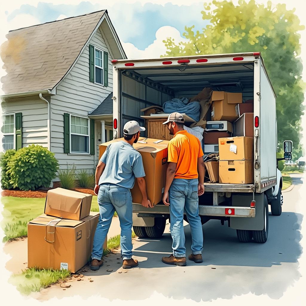 Junk Removal Near Sanford NC 27331 Choose Big Muscle