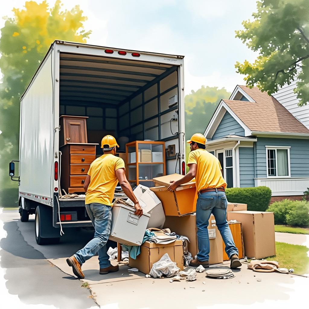 Junk Removal Near Raleigh NC 27623 Chooses Big Muscle