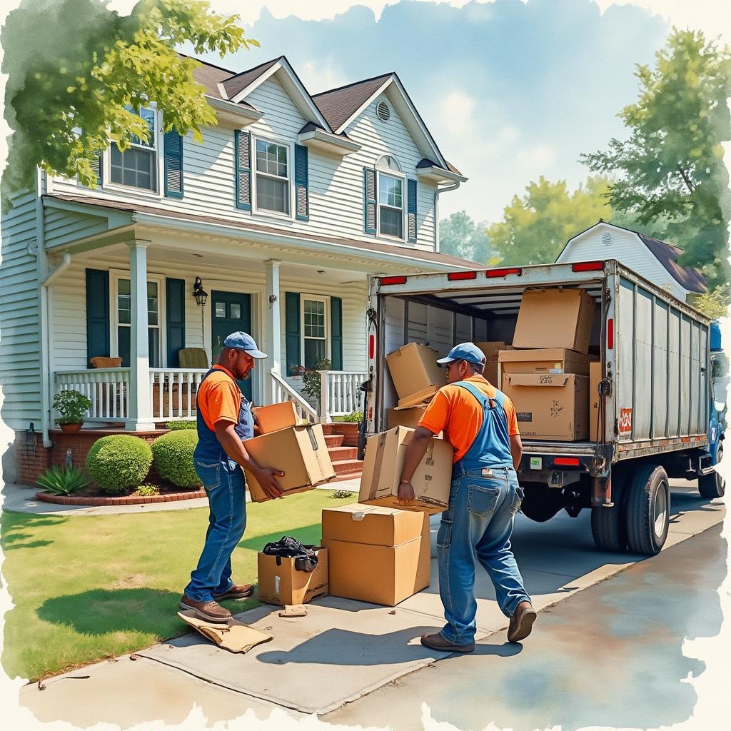Junk Removal Near Clayton NC 27520 Choose Big Muscle